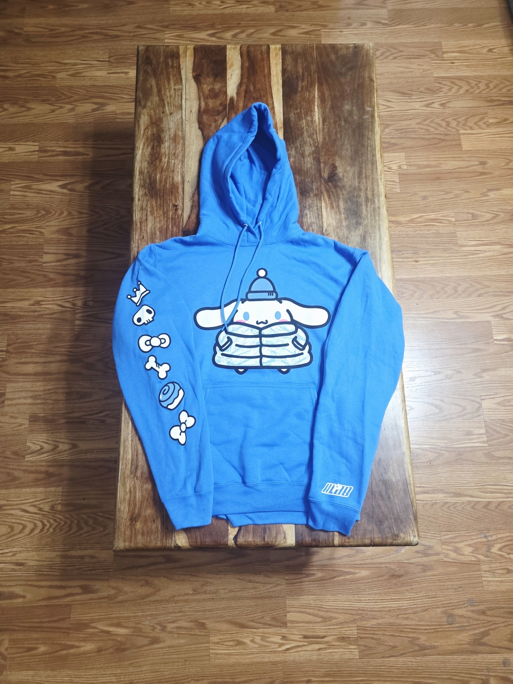 Hello Kitty "Cinnamoroll" Bright Blue Pullover Hoodie